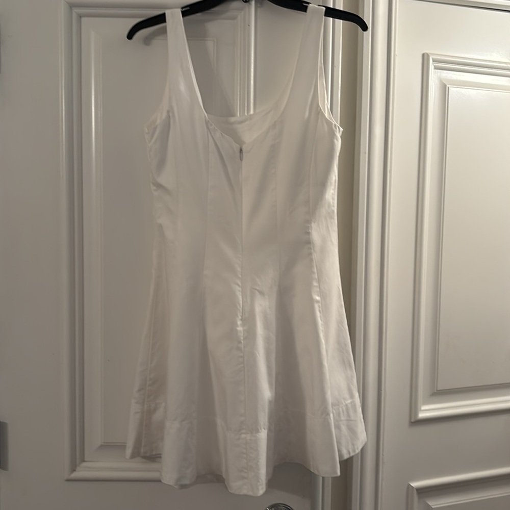 Banana Republic White Fit and Flare Dress - Picture 7 of 9